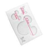 Molde Silicona Silueta Mickey y Minnie